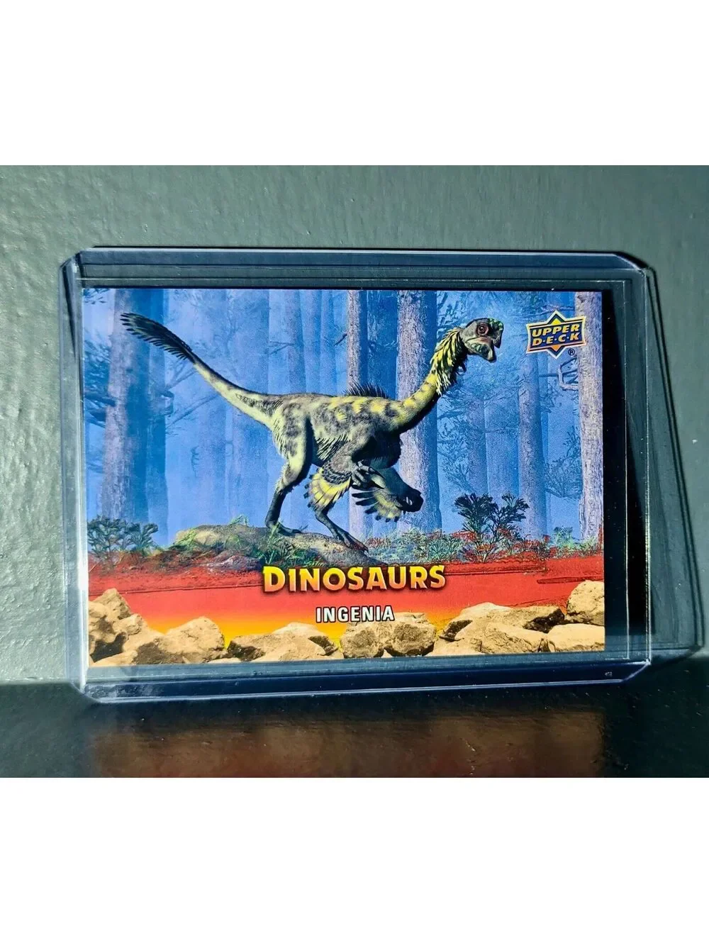 2015 Upper Deck Dinosaurs Ingenia Extinction Red Parallel #38 Card